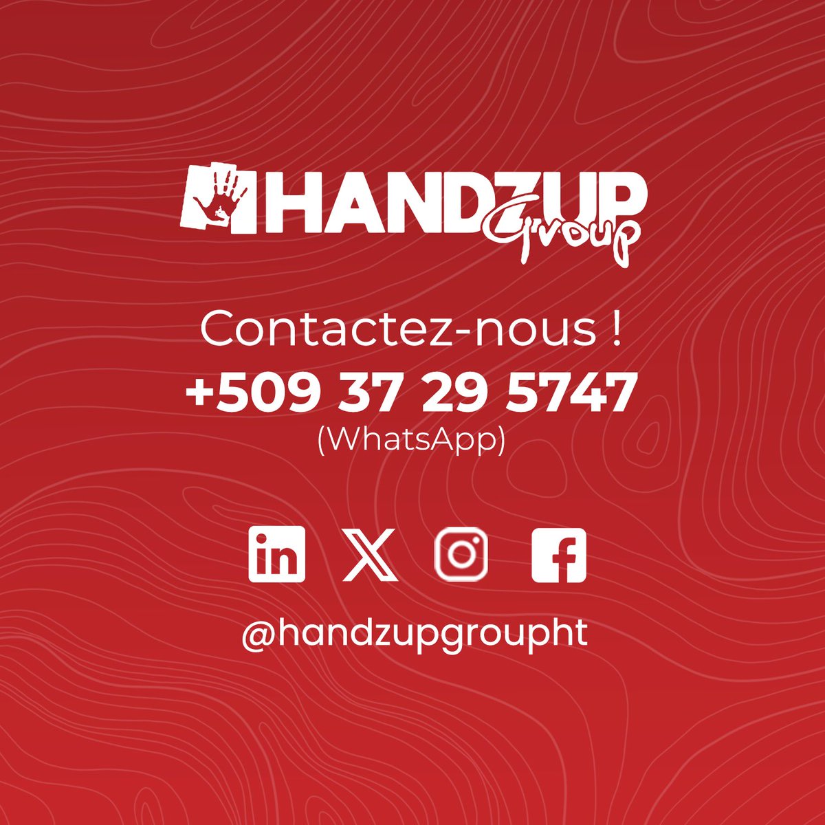 Faites choix de Handzup Group pour vos événements corporatifs et festifs. Sachez que si vous pouvez l’imaginer, nous pouvons le réaliser !

#HandzupGroup #PrestigeKonpa #Haiti #EventPlanning