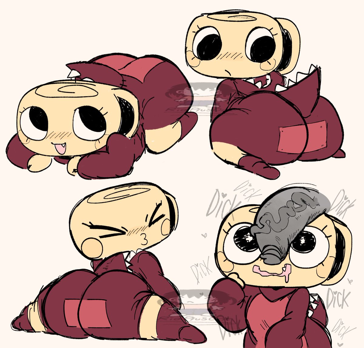 Dino Shelly doodles cuz I love her sm