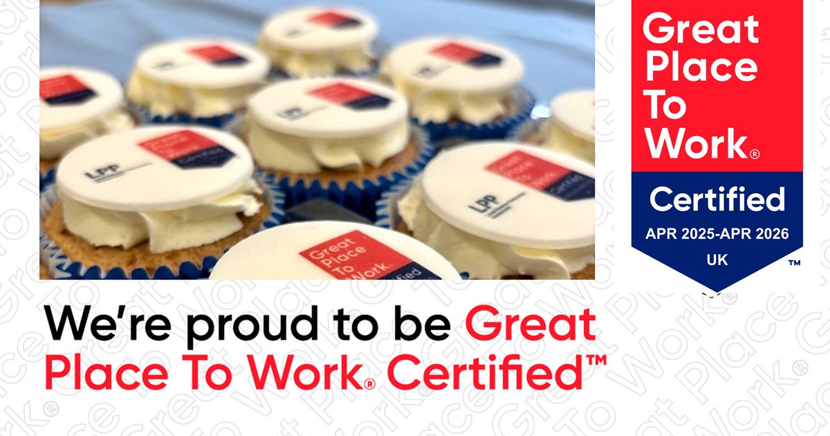 It's official! We're proud to be named a Great Place To Work Certified™ company <a href="/GPTW_UK/">Great Place to Work® UK</a> #GPTWCertified. Learn more about working with us: ow.ly/uLbC50VCiSL #LGPS #Pensions #GreatPlaceToWork #WorkplaceCulture #EmployeeExperience #CompanyCulture #EmployeeSatisfaction