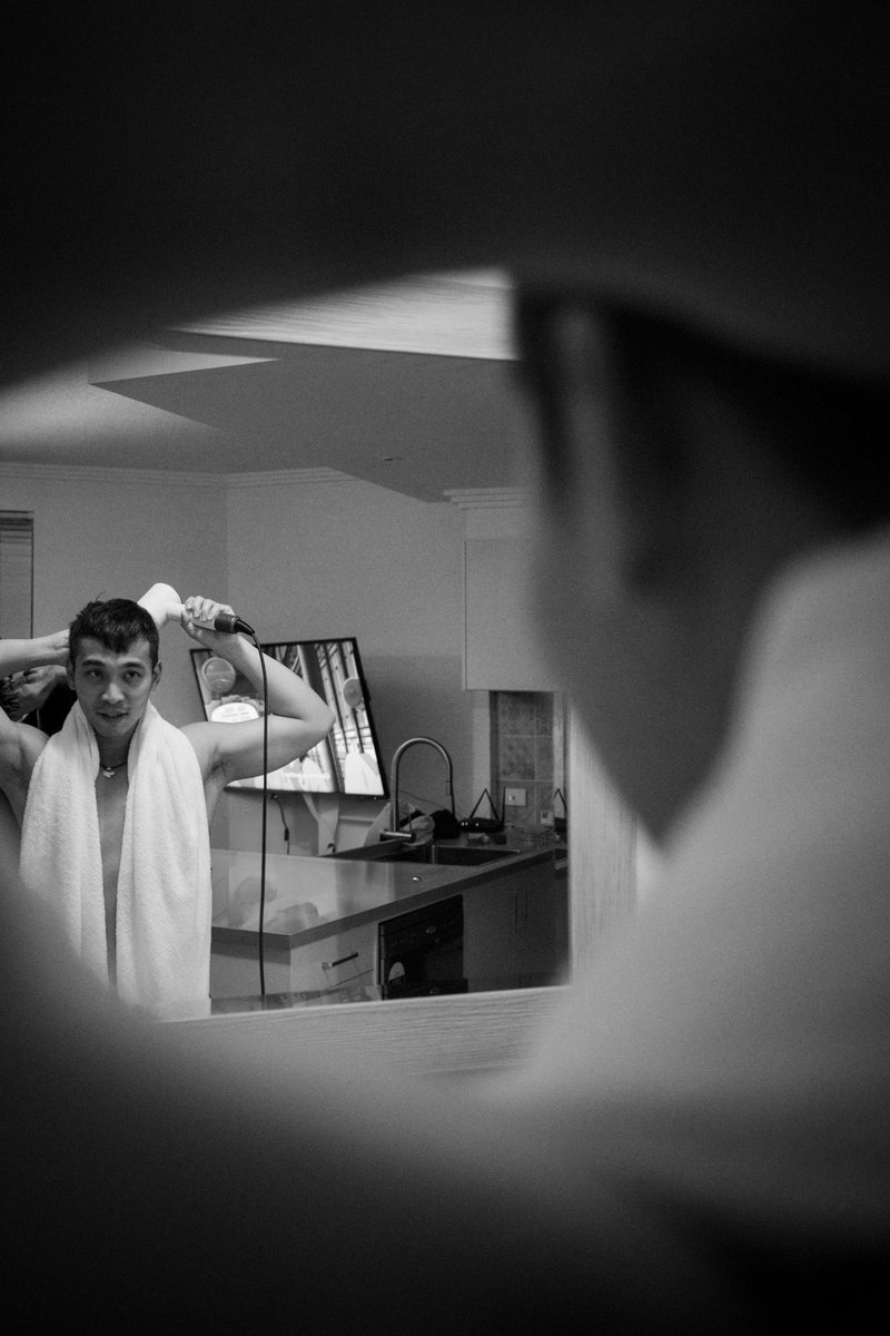 吹頭髮被偷拍？