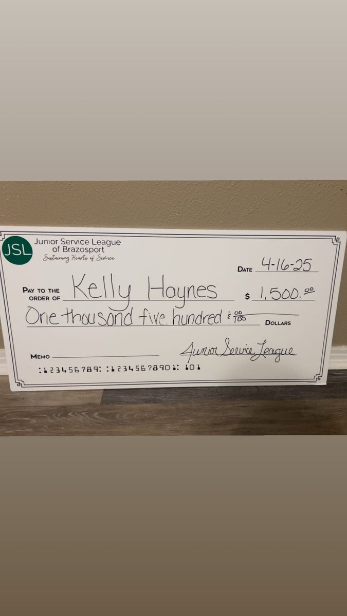 Thank you <a href="/JSLBrazosport/">Junior Service League of Brazosport</a> for selecting me as a scholarship recipient for women returning to school after a break.  I’d say 25 yrs between LVN and RN school is a break. Thank you for helping me achieve my goals! #womensupportingwomen #ScholarshipRecipient #Godalwaysprovides