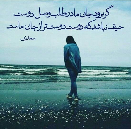 shr75804616's tweet photo. ۰

              گر برود جان ما در طلب وصل دوست

          حیف نباشد که دوست دوستر از جان ماست

                    #سعدی ❤️👌 https://t.co/CQdH0Prufk
