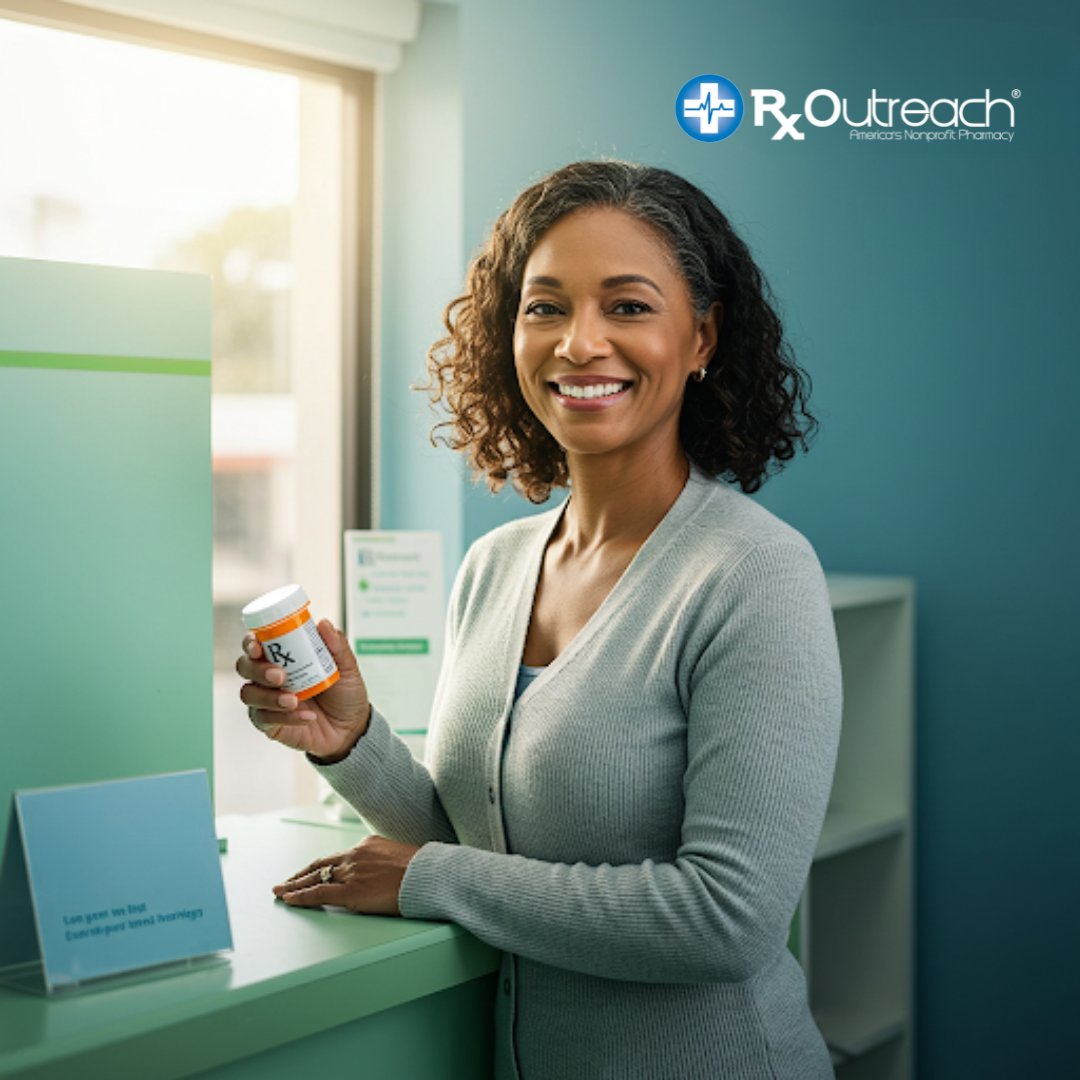 Financial barriers should not stand between people &amp; their health. That’s why #RxOutreach is proud to launch Fill the Gap—a new free medication and support program for eligible patients in the Greater St. Louis Region. Follow these steps to apply: rxoutreach.org/fill-the-gap/