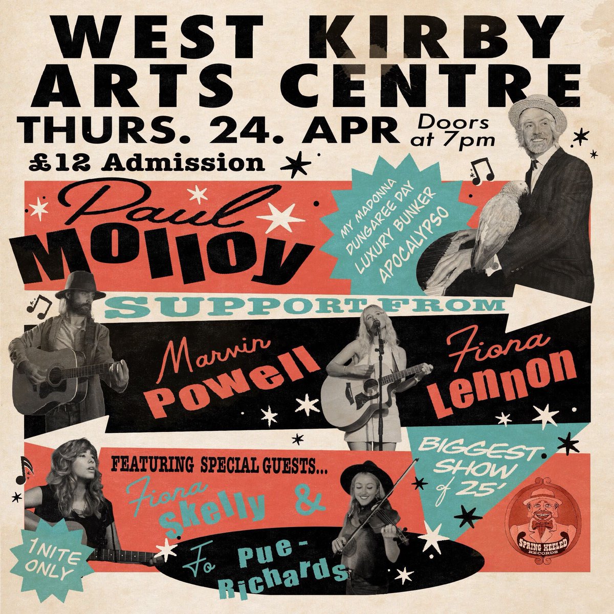Paul Molloy (@paul__molloy) on Twitter photo Just 1 week to go until 1st night at <a href="/WKArtsC/">West Kirby Arts Centre</a> Just a small handful of tickets left grab here π skiddle.com/whats-on/Chestβ¦ Just 1 week to go until 1st night at <a href="/WKArtsC/">West Kirby Arts Centre</a> Just a small handful of tickets left grab here π skiddle.com/whats-on/Chestβ¦