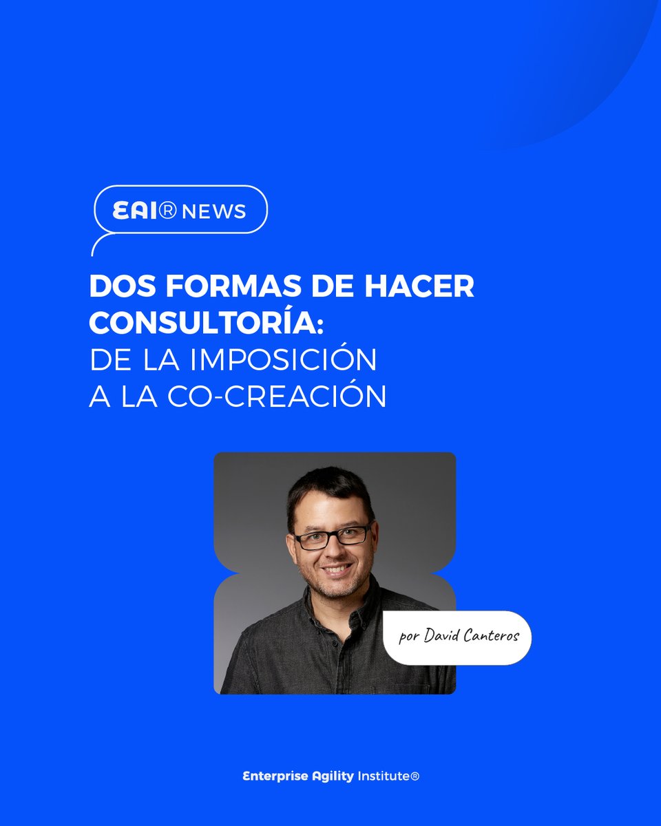 Enterprise Agility Institute tweet media