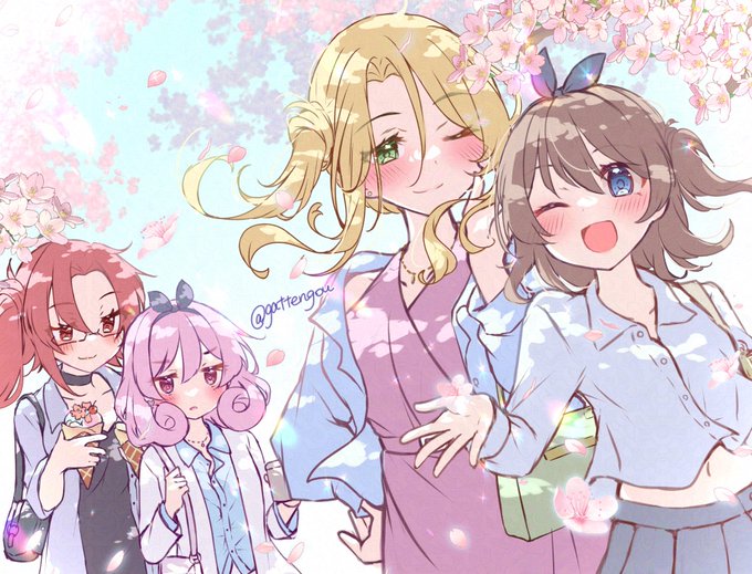 お花見🌸春服🌸 
