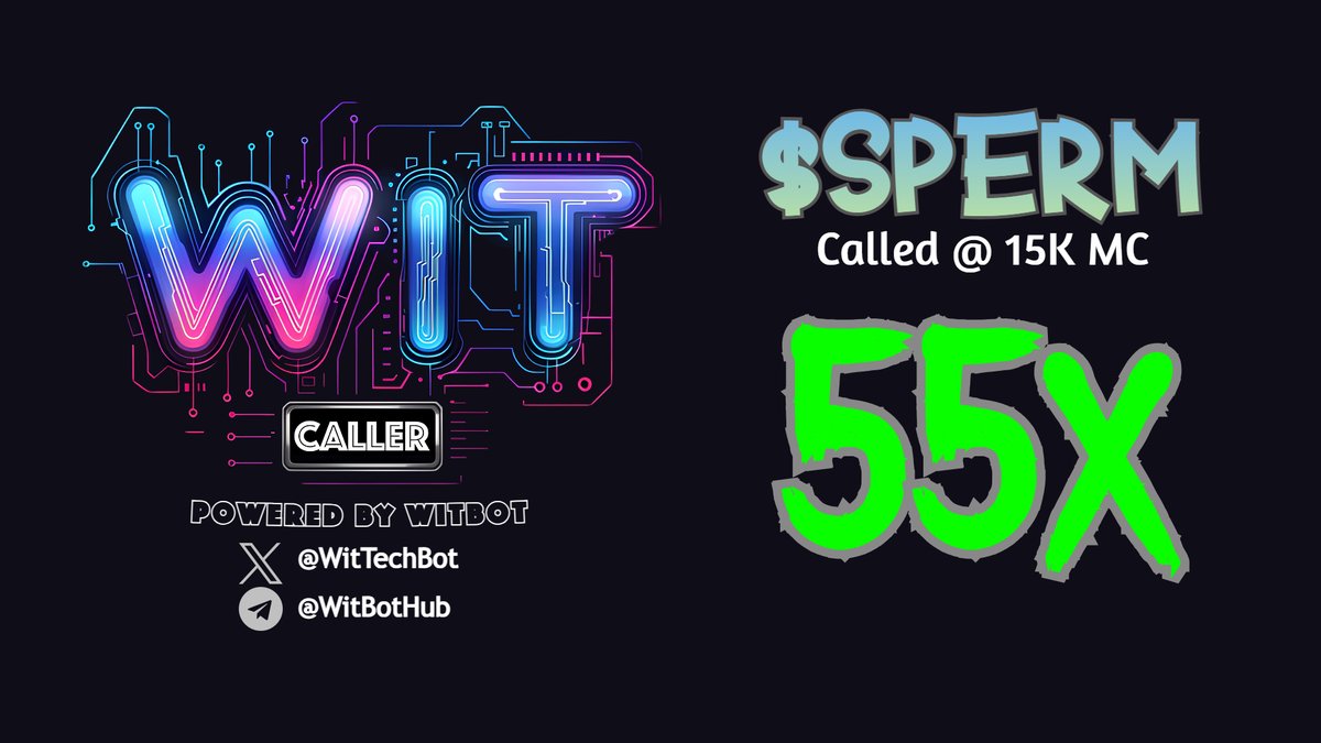 $SPERM gains  55X 🔥 BsJEbDeA5m4koHrsU1EQc18TnCs3ZZSKhaaCFTpwpump

<a href="/spermracing/">Sperm Racing</a>

t.me/WitBotHub