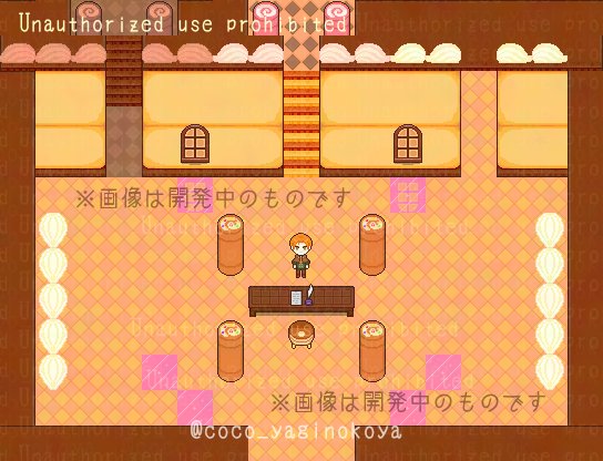 coco_yaginokoya's tweet photo. おかしなダンジョンを探険する短編RPGを制作中です🥞😈
※タイトル未定

過去作「キャラメリゼのために」や「カボチャ王子と影の仮面舞踏会」のキャラクター達が登場する予定です🐙🥞👿🎃

#プレミアムツクールデー https://t.co/4HzOxnqhjW