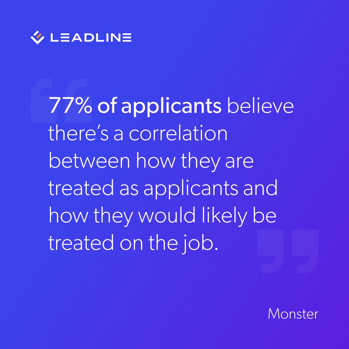 We built Leadline to optimize the #CandidateExperience and maximize #EmployeeRetention.

What does your company do to ensure a positive candidate experience?

#HRTech #HumanResources #Recruiting #GetLeadline
