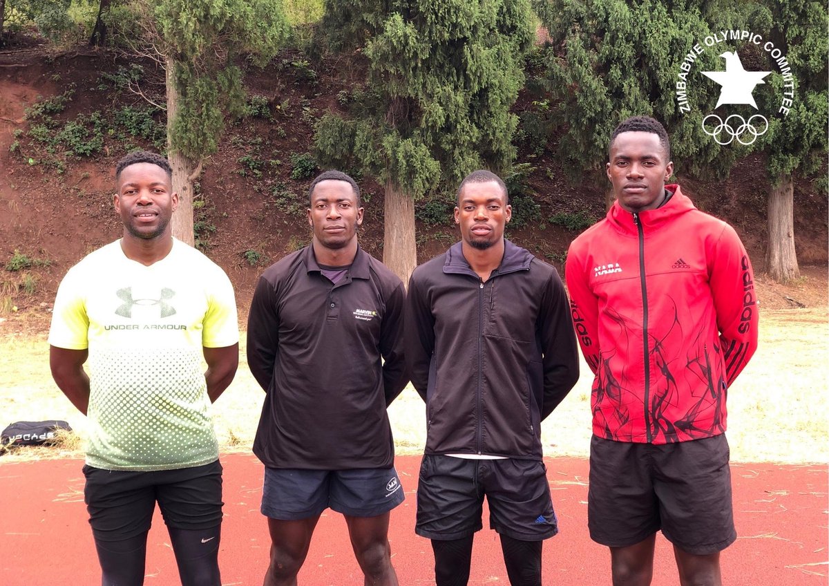 IT'S OFFICIAL! 🏃‍♂️🇿🇼 Team Zimbabwe's 4x400m relay team - Dennis Hove, Gerren Muwishi, Leeford Zuze &amp; Aldren Tafa - CONFIRM qualification for World Relays in Guangzhou, China! 💥 We are proud to support their journey! 🇿🇼💪 #zimolympics #WorldRelays