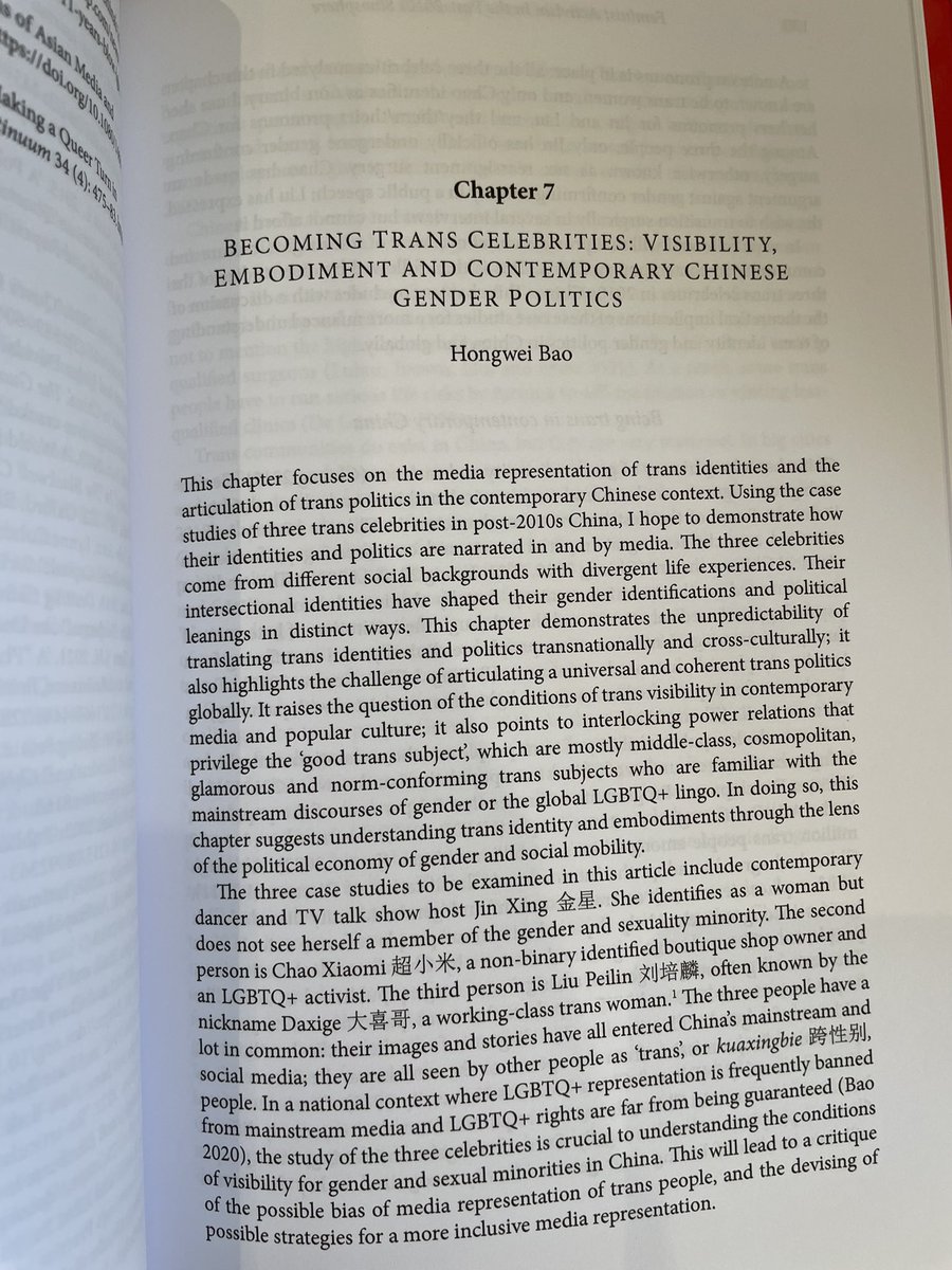 Hongwei Bao (he/him) (@patrickbao1) on Twitter photo My chapter on trans women has just been published in a book about feminist activism (<a href="/BloomsburyPol/">Bloomsbury Politics & Area Studies</a> ) A timely publication! bloomsbury.com/uk/feminist-ac… My chapter on trans women has just been published in a book about feminist activism (<a href="/BloomsburyPol/">Bloomsbury Politics & Area Studies</a> ) A timely publication! bloomsbury.com/uk/feminist-ac…
