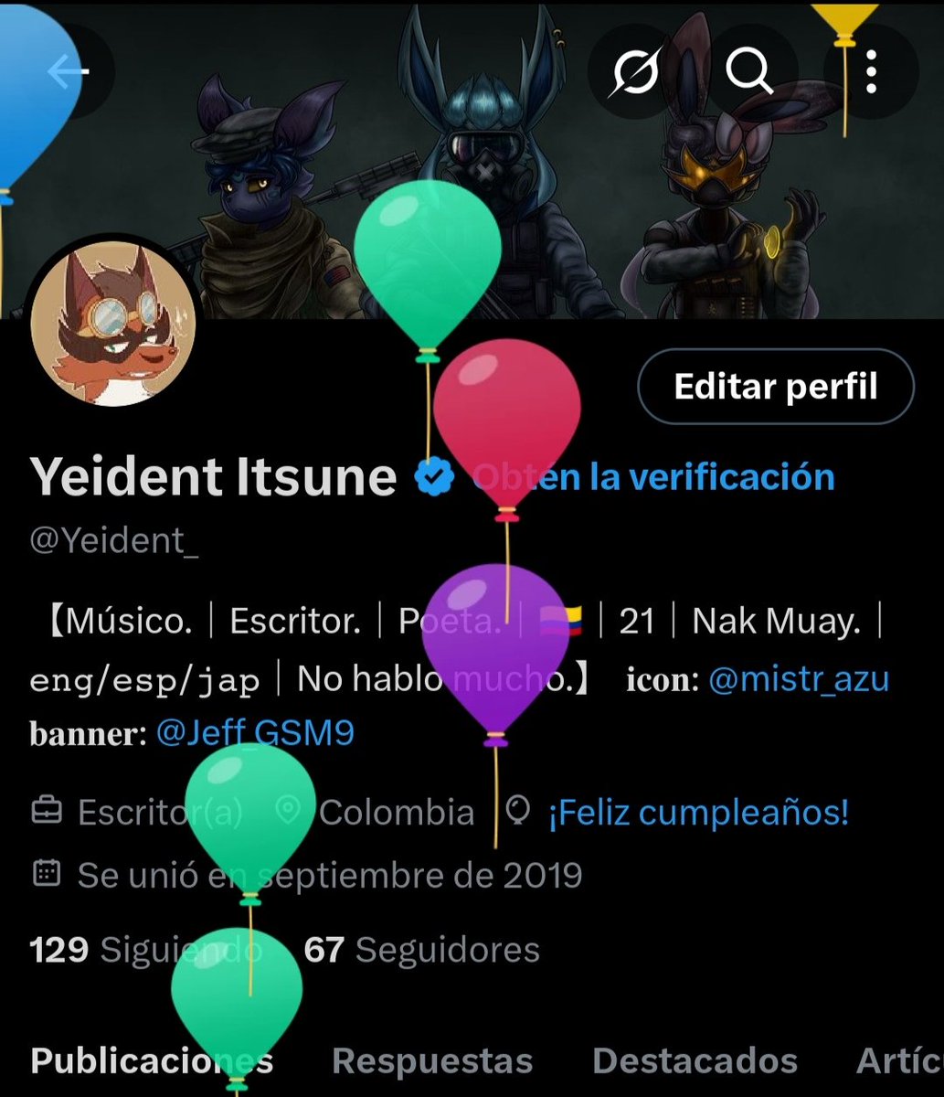 Yeident_'s tweet photo. Globos. https://t.co/gm6zjgPDtv