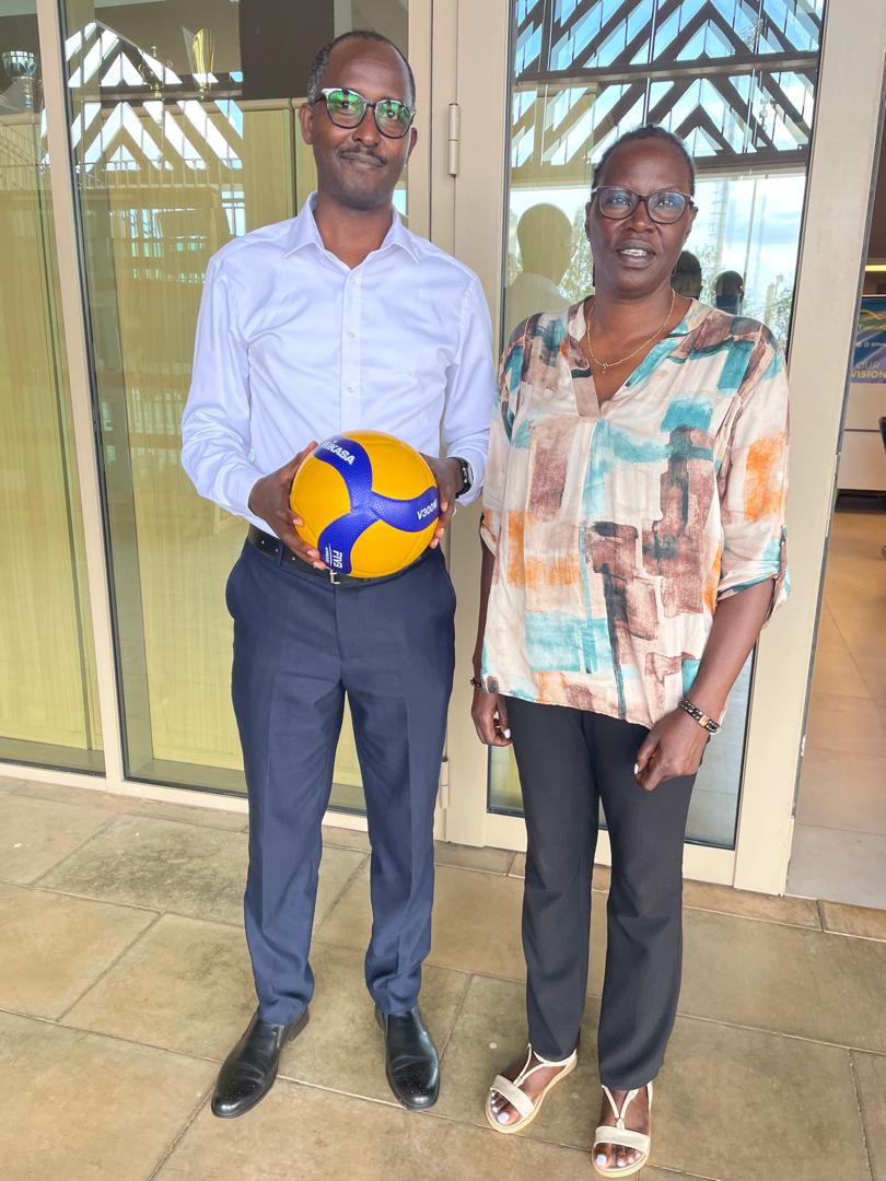 BukoraTss's tweet photo. @KireheDistrict @RTB_Rwanda @Rw_Volleyball Today, the leadership of BUKORA Technical Secondary School (TSS) paid an official visit to the Rwanda Volleyball Federation (FRVB) in a significant move aimed at fostering long-term collaboration https://t.co/sTHqwVdrI5