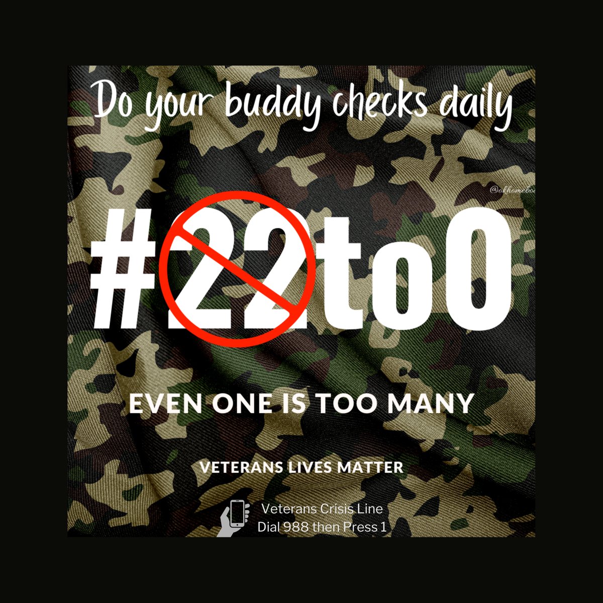🇺🇸 Thursday ✅VETERAN BUDDY-CHECKS✅RH 🇺🇸 Good morning, family. I’m so thankful you continue to fight and check in with each other. You are making a difference every day. Remember that no one in this family fights alone, so reach out if you need.  I love all y’all! ❤️🤍💙