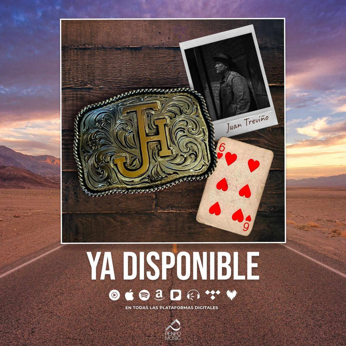 Ya está disponible 6️⃣‼️ En todas las plataformas digitales. Escúchalo aquí 
⬇️⬇️⬇️⬇️
orcd.co/juantrevino6