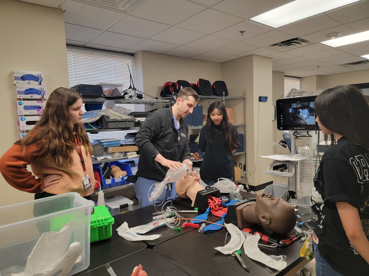 OUAnesResidency's tweet photo. We recently participated in Club Scrubs again this year! Thank you to our residents, attendings, and PDs for investing time into our future physicians. #teaching #residency #anesthesia #medicaleducation #oklahoma #OUHSC #BoomerSooner #medicine https://t.co/D586RqqqrO