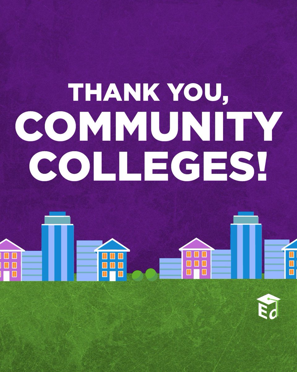 Community colleges offer students flexibility, affordability, and the ability to pursue higher education in the communities they know and love. Thank you to everyone supporting our community colleges &amp; local learning!   
 
#ThankYouThursday #CommunityCollegeMonth #CCMonth