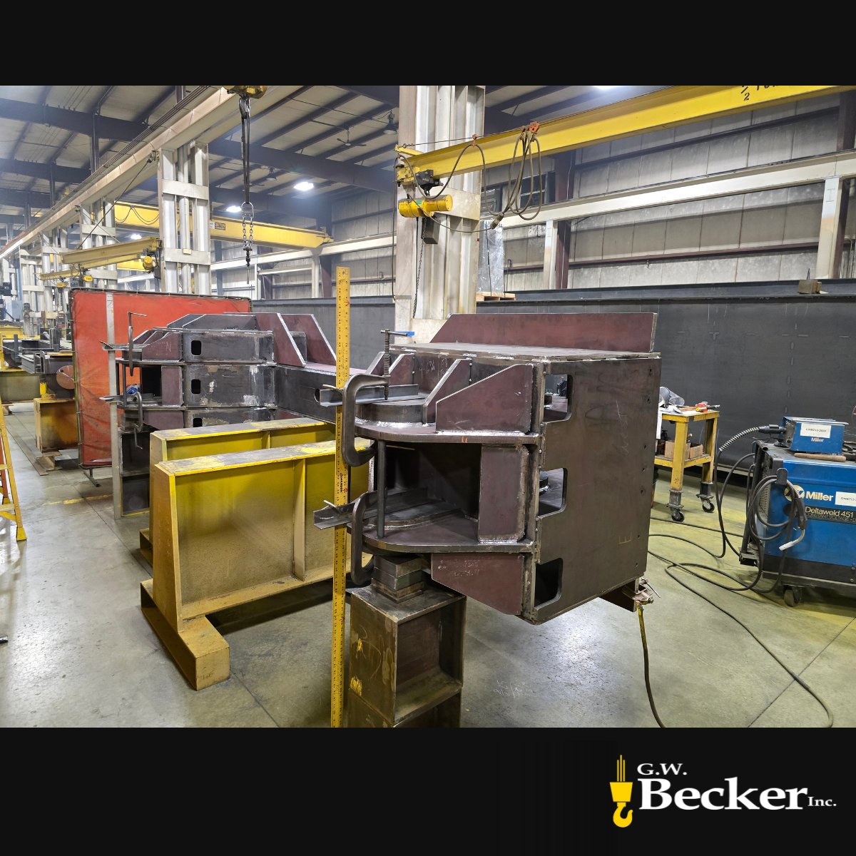 gwbeckerinc's tweet image. When you&apos;re lifting 110 tons, every detail matters.

Learn more about our customizable lifting devices; hubs.li/Q03hNy1l0

#HeavyDutySolutions #CustomFabrication #PrecisionMachining #OverheadCranes #LiftingEquipment #MadeInUSA