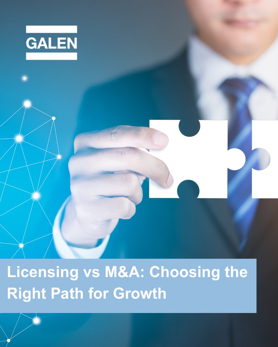 Galen Ltd (@galenltd) on Twitter photo ๐๐ฎ๐น๐ฒ๐ป ๐๐น๐ผ๐ด | ๐๐ถ๐ฐ๐ฒ๐ป๐๐ถ๐ป๐ด ๐๐ ๐ &๐: ๐๐ต๐ผ๐ผ๐๐ถ๐ป๐ด ๐๐ต๐ฒ ๐ฅ๐ถ๐ด๐ต๐ ๐ฃ๐ฎ๐๐ต ๐ณ๐ผ๐ฟ ๐๐ฟ๐ผ๐๐๐ต ๐
Explore our latest blog post to examine licensing and M&A as growth strategies and determine which path is best for your company's growth.
๐Read more here: ๐๐ฎ๐น๐ฒ๐ป ๐๐น๐ผ๐ด | ๐๐ถ๐ฐ๐ฒ๐ป๐๐ถ๐ป๐ด ๐๐ ๐ &๐: ๐๐ต๐ผ๐ผ๐๐ถ๐ป๐ด ๐๐ต๐ฒ ๐ฅ๐ถ๐ด๐ต๐ ๐ฃ๐ฎ๐๐ต ๐ณ๐ผ๐ฟ ๐๐ฟ๐ผ๐๐๐ต ๐
Explore our latest blog post to examine licensing and M&A as growth strategies and determine which path is best for your company's growth.
๐Read more here: