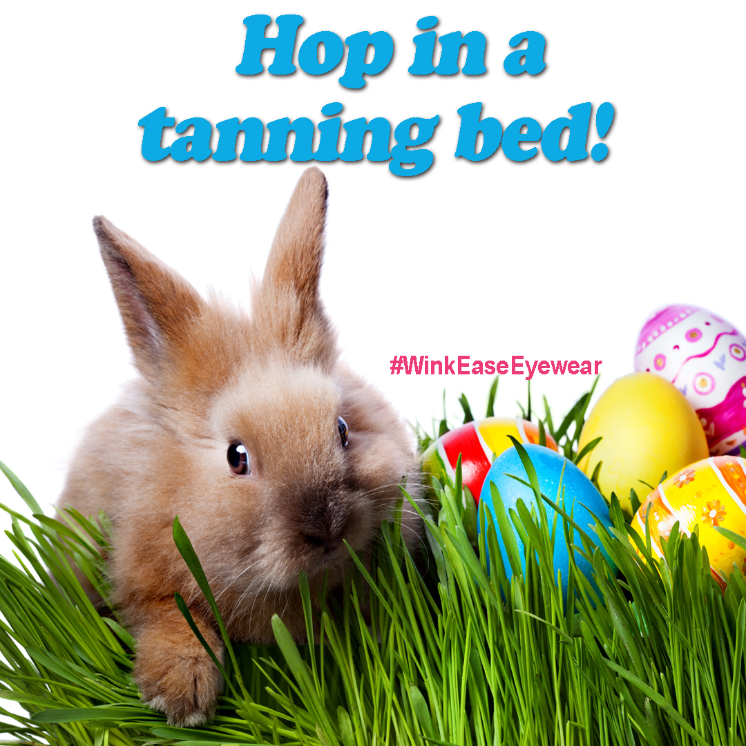 WinkEase1's tweet photo. Easter is Sunday! Visit your local tanning salon today to look and feel your best! #GoTanning #IndoorTanning #Tanning #TanningBed #TanningSalon #Easter #LookGoodFeelGood #ProtectYourVision #WearWinkEaseEyewear #Tan #WinkEaseEyewear https://t.co/S4ew8VL5Kj