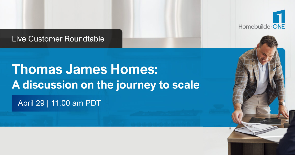 HomebuilderONE's tweet image. 🧵Still stitching systems together? You’re not alone—join this roundtable to hear how Thomas James Homes connected their org: attendee.gotowebinar.com/register/65738…
🔹 IT (Pete Girgis)
🔹 Finance (Jake Tucker)
🔹 Ops (Rob Huntley)

It’s about outcomes—not just tech.