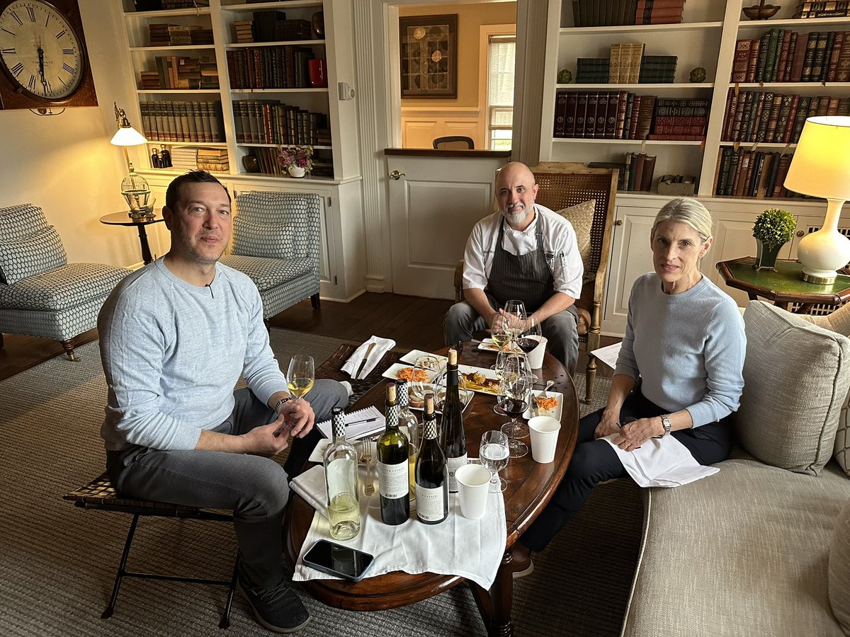 1770house's tweet photo. Excited to host @WolfferWine for our winemaker dinner with 4-course menu by Chef Michael Rozzi (top) and co-led by our in-house wine experts Michael Cohen (left) and Carol Covell (right) on May 1st with Wolffer Estate Vineyard Roman Roth https://t.co/vhg5N7r1bR