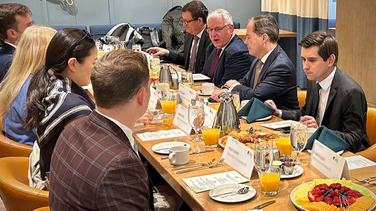 Insights on Germany's security, defense, and trade policy: Successful briefing with <a href="/markspeich/">markspeich</a> on Capitol Hill.