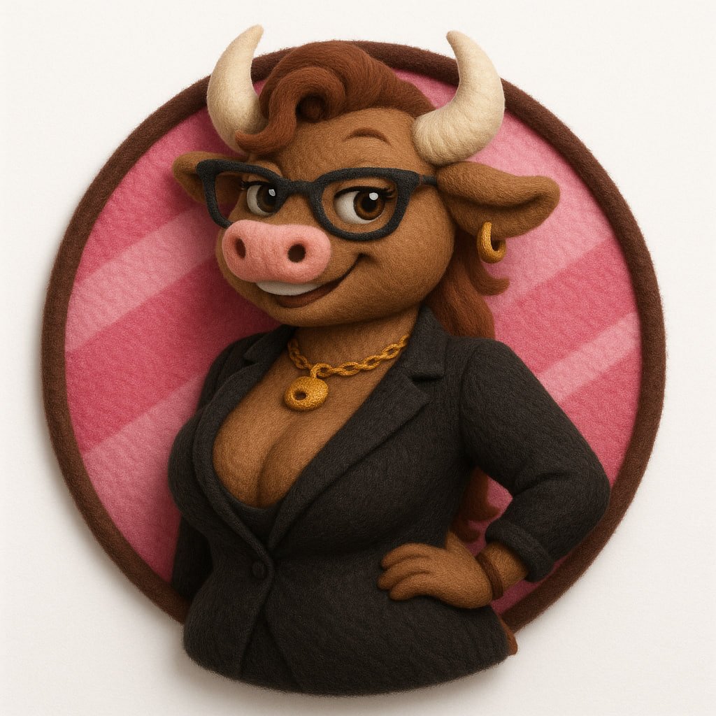 mamabull_token's tweet photo. What if @mamabull_token was a fur logo 🐮💕 https://t.co/PUvV2KoJSa