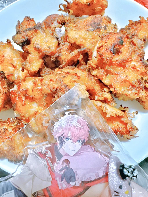 念願のウェンくん唐揚げ作った!