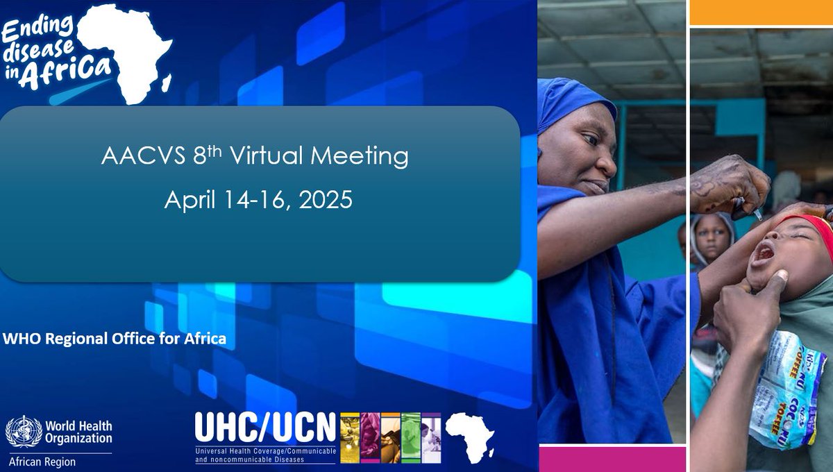 WHO African Region (@whoafro) on Twitter photo #DYK? The African Advisory Committee on Vaccine Safety (AACVS) advises <a href="/WHOAFRO/">WHO African Region</a> on vaccine safety—from trials to routine use.
<a href="/WHOAFRO/">WHO African Region</a> hosted the 8th AACVS meeting: 3 days of expert dialogue on strengthening safety systems through real-time data, regional collaboration, and #DYK? The African Advisory Committee on Vaccine Safety (AACVS) advises <a href="/WHOAFRO/">WHO African Region</a> on vaccine safety—from trials to routine use.
<a href="/WHOAFRO/">WHO African Region</a> hosted the 8th AACVS meeting: 3 days of expert dialogue on strengthening safety systems through real-time data, regional collaboration, and