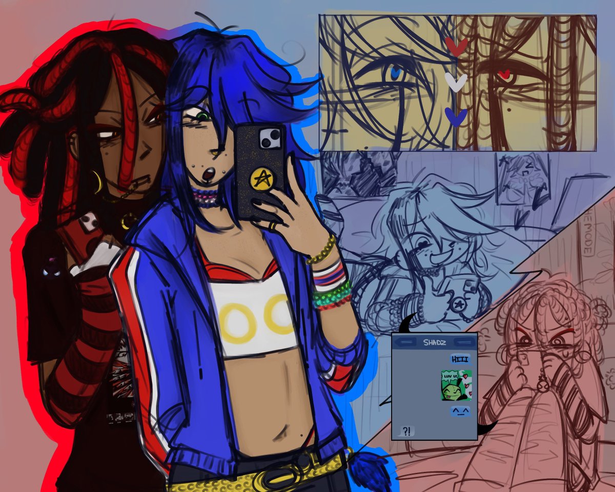 goroplanet's tweet image. 📌 HIII i am reopening my commissions! i will draw anything but mecha :3 my lowest price is $10! #commissions #commissionsopen #yumetwt #promotwt #persona5