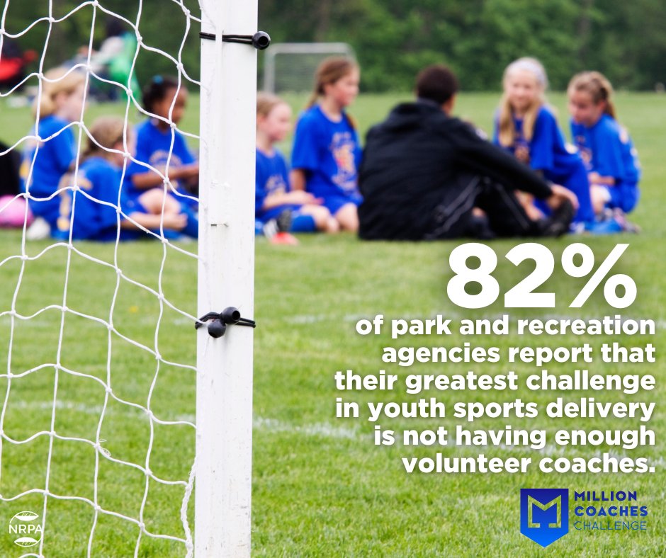 Did you know, 82% of park and recreation agencies report that their greatest challenge in youth sports delivery is not having enough volunteer coaches? 

To help bring quality coaches to more youth sports programs, we are collaborating with top national training organizations