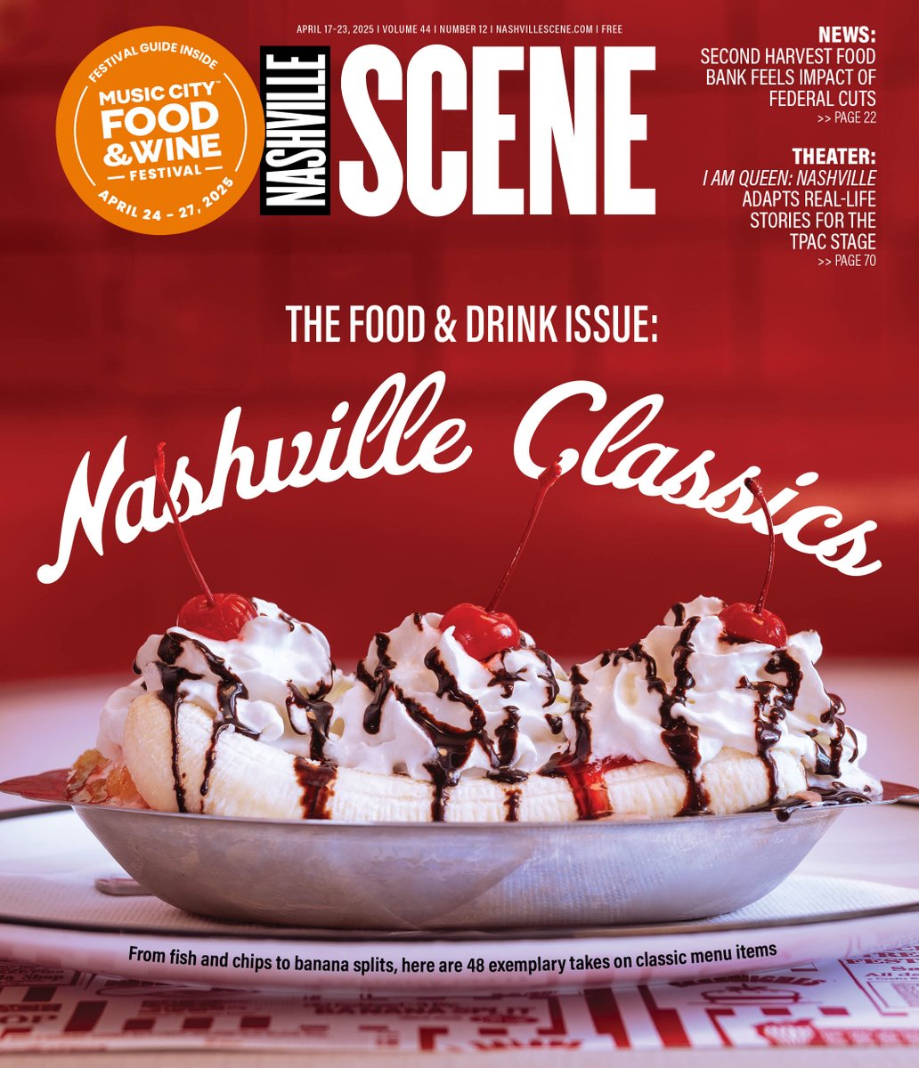 Nashville Classics: From fish and chips to banana splits, our annual Food &amp; Drink Issue explores 48 exemplary takes on classic menu items.
nashvillescene.com/food_drink/cov…