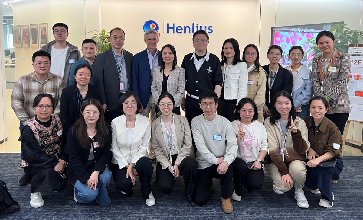 Palleon_Pharma's tweet photo. Our CEO and Founder, Jim Broderick, CSO, Li Peng, and Scientific Co-Founder, @CarolynBertozzi, participated in @HenliusBiotech’s R&amp;D Day in Shanghai this week! Great discussions on #autoimmunity and #oncology reinforced our strong collaboration. Excited for what’s ahead! #biotech https://t.co/MPapOS3dHg