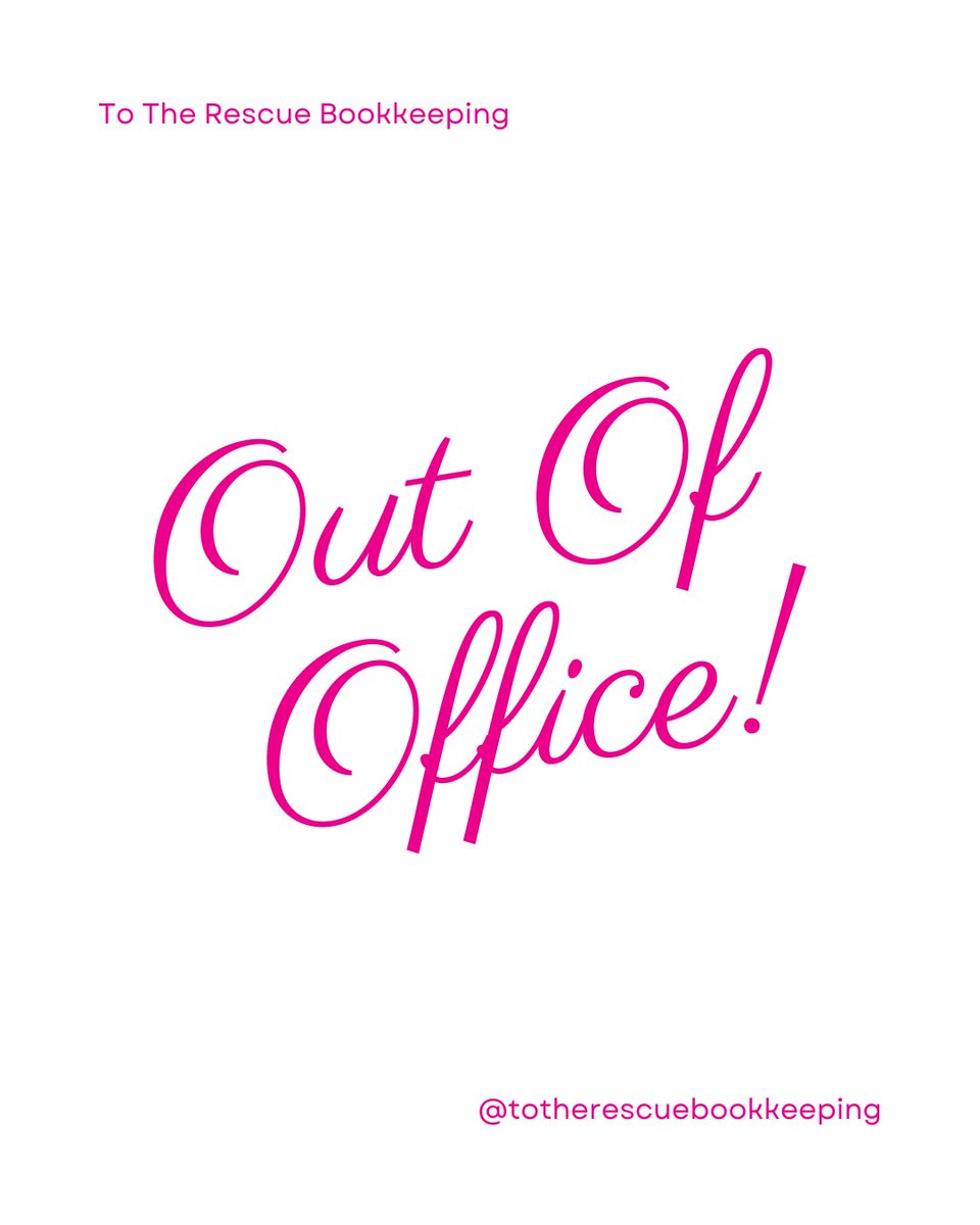 ttrsqbk's tweet photo. We will be out of office on Friday, 4/18 in observance of the Easter holiday. We will be back in office Monday, 4/21.

#totherescuebookkeeping https://t.co/Jv5rQNvmKx