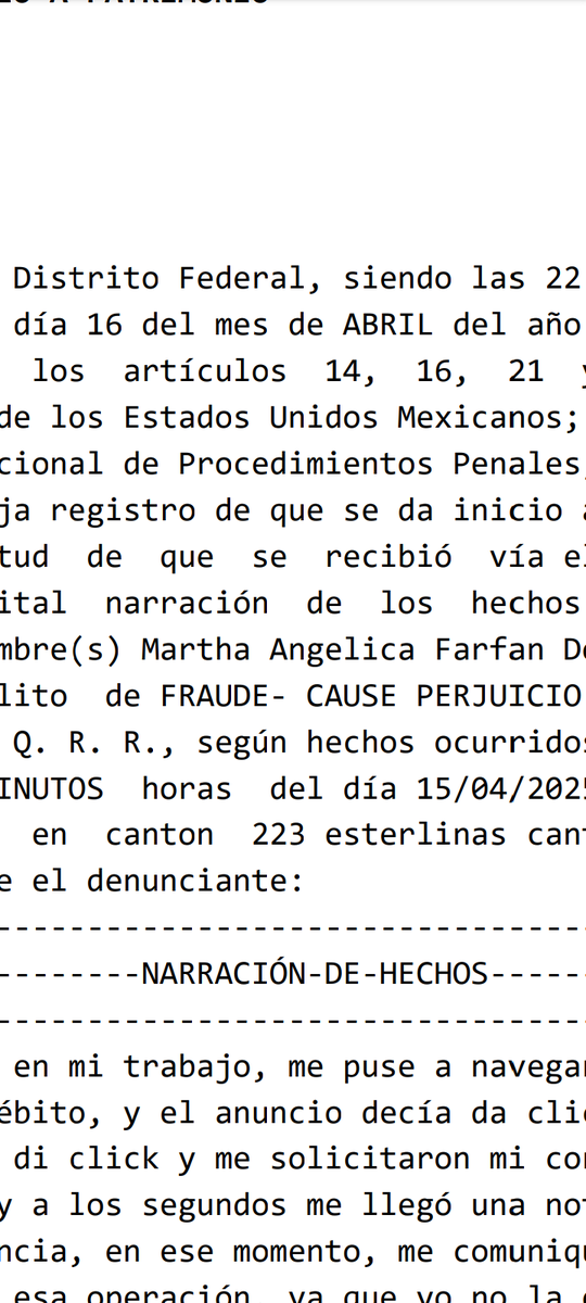 mfarfandelgado's tweet photo. Le quiero compartir la manera en que fuí víctima de un fráude y mi institución bancaria no hizo nada para ayudarme,en el momento que estaba pasando. Ya denuncie ante MP, Condusef, y policía cibernética https://t.co/jRu7SoXvCy