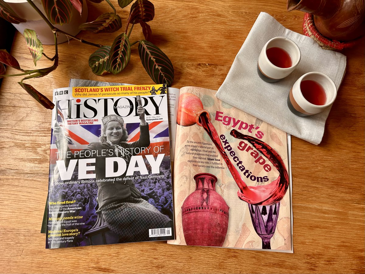 islamaissa's tweet image. This Easter / Sham el-Nessim weekend, enjoy my feature on ancient Egypt's obsession with wine in the new BBC History Magazine! 🇪🇬🍷