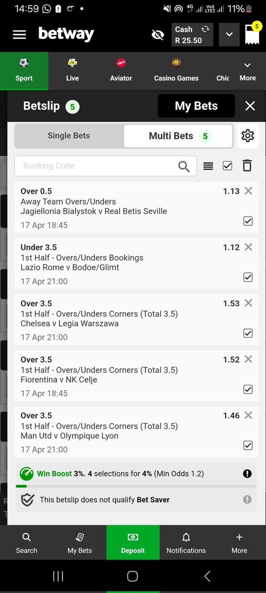 #valarMorghulis I just placed a bet with Betway. Tap here to copy my bet or search for this booking code in the Multi Bet betslip X974DDBAD betway.co.za/bookabet/X974D…