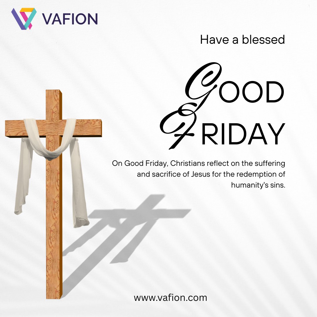 On this Holy Friday, may your faith be renewed and your heart be filled with peace.
#HolyFriday #goodfriday #jesuschrist #peace #vafion #keleno