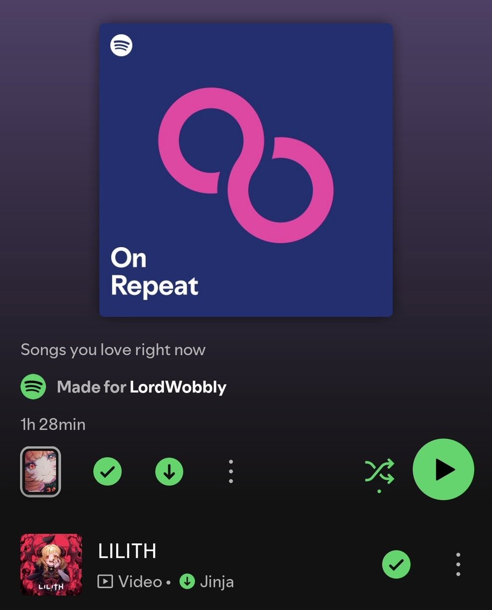 LordWobbly ✨️ DOKOMI 2025 ✨️ (@lordw0bbly) on Twitter photo #Lilith von <a href="/Jinjaowo/">Jinja | original Song LILITH 🔥 LIGHTMOTIF</a> auf der 1 im On repeat, so muss das! Der song ist so ein absoluter Banger!!!
Tick Tack BOOM!! #Lilith von <a href="/Jinjaowo/">Jinja | original Song LILITH 🔥 LIGHTMOTIF</a> auf der 1 im On repeat, so muss das! Der song ist so ein absoluter Banger!!!
Tick Tack BOOM!!