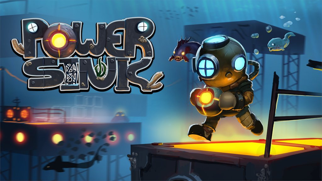 „Power Sink“ erscheint am 22. Mai für PC &amp; Switch! Tauche ein in eine versunkene Energieanlage, löse Logikrätsel und entdecke das Geheimnis der Tiefe in diesem atmosphärischen Puzzle-Plattformer aus Australien. #PowerSink #IndieGame #NintendoSwitch #SteamGames #PuzzlePlattformer