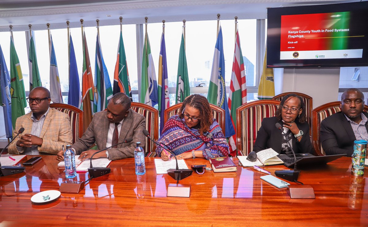 ...by leveraging their innovation and enterprise potential to unlock inclusive agricultural value chains. It will begin with a pilot phase in five counties with a view to scale up to the 47 County Governments.