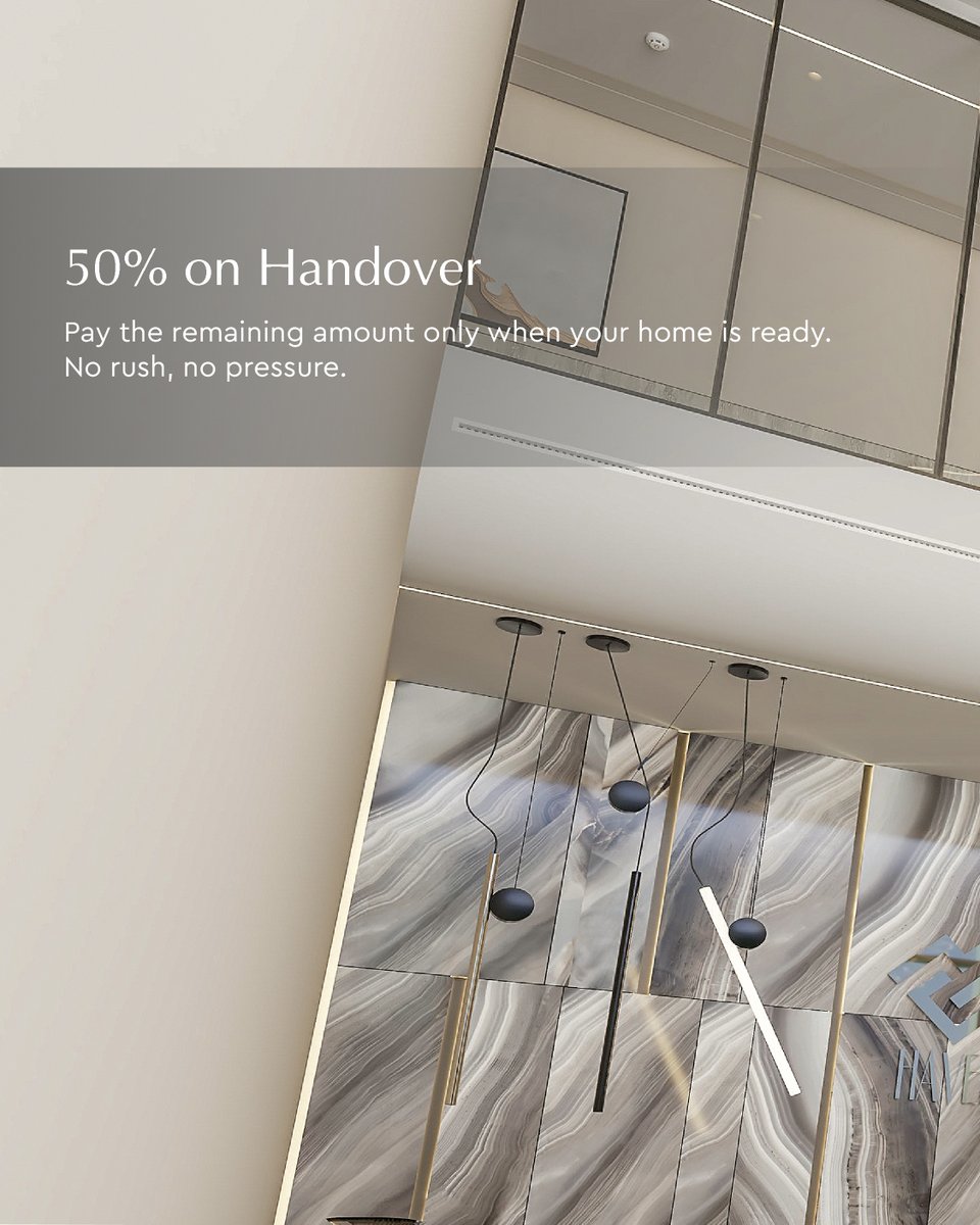 MerakiDeveloper's tweet photo. A flexible 50/50 plan means less stress and more control. Pay during construction, then on handover. Homeownership made easier at The Haven II. https://t.co/idYRYWn2rL