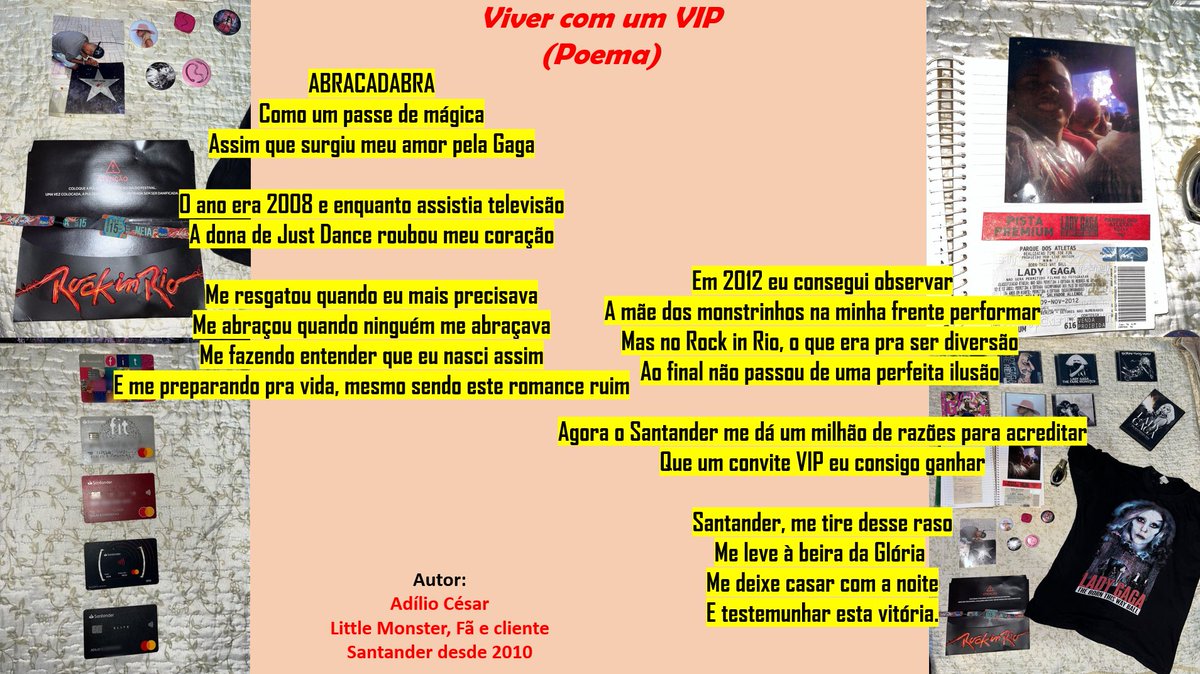 AdlioCsar's tweet photo. @santander_br Me nota @santander_br ♨️🥹😭

#SantanderComAMother 
#SMUSIC https://t.co/GgQWzabwgk