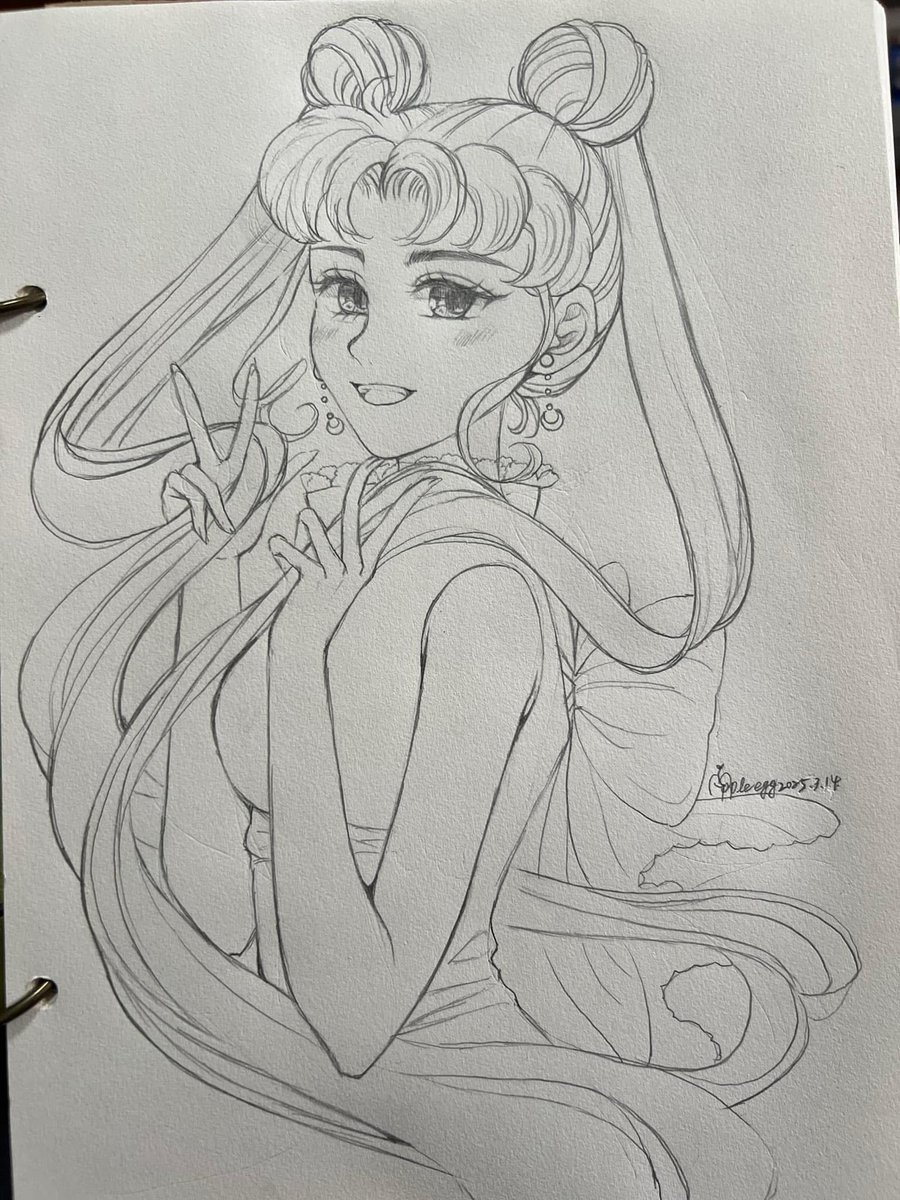 taisuki73's tweet photo. ［畫畫］二創
 
✨🐰❤️兔子上色完成✅
 
#丙烯畫
#丙烯麥克筆
#fanart #sailormoonfanart #sailormoon #usagitsukino #usagitsukinofanart https://t.co/T6NIAPVjOy