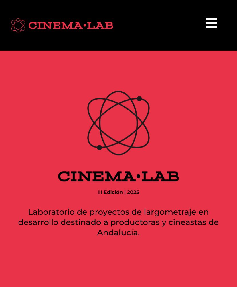 🔴 Aquí un guionista en búsqueda de  un productor/a o director/a andaluza para presentar conjuntamente un proyecto en el Cinema.Lab. El laboratorio de desarroyo para proyectos de largometraje en Andalucia. 🗣️Preferiblemente de Córdoba. 
👨‍💻Escribeme si estás interesado/a