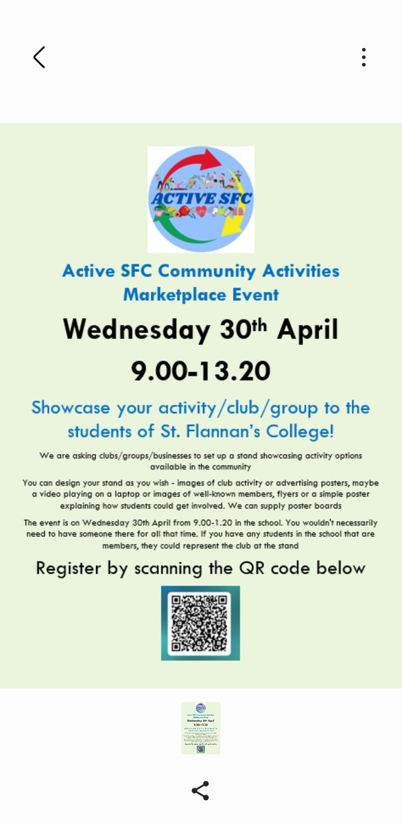 Are you involved in a club/activity/group in the community and want to showcase it? Please read below