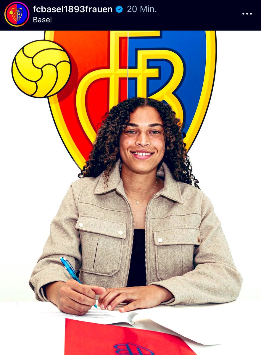 Melissa Ugochukwu bis Sommer 2027
<a href="/FCBasel1893/">FC Basel 1893</a> #fcbaselfrauen #MelissaUgochukwu
