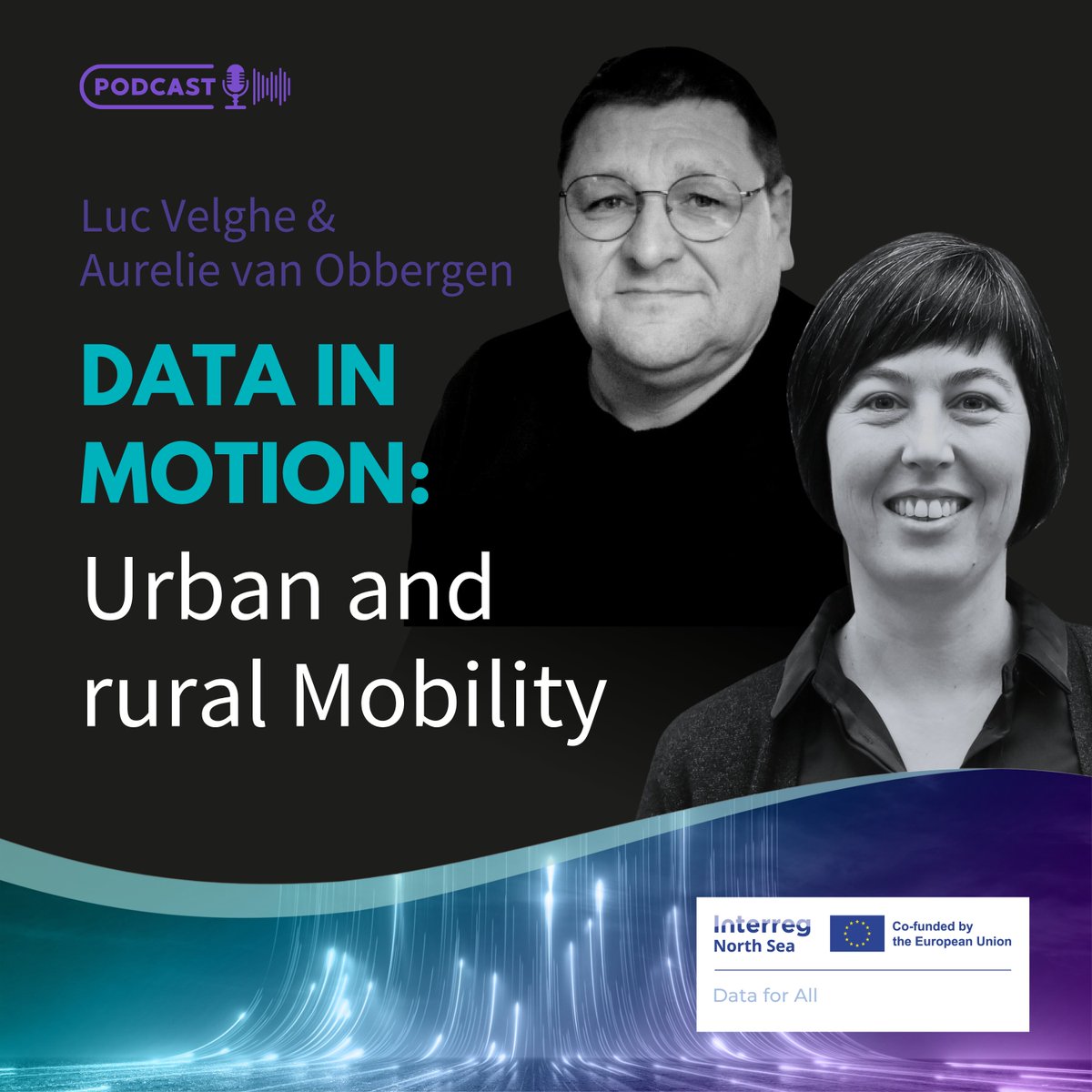 Data_for_All_'s tweet image. 🚲💡 How can data reshape urban &amp;amp; rural mobility? Episode 3 of #DataforAll podcast explores smart, sustainable transport beyond city borders! Featuring Belgian mobility experts. 🎧Listen now: interregnorthsea.eu/data-for-all/p…