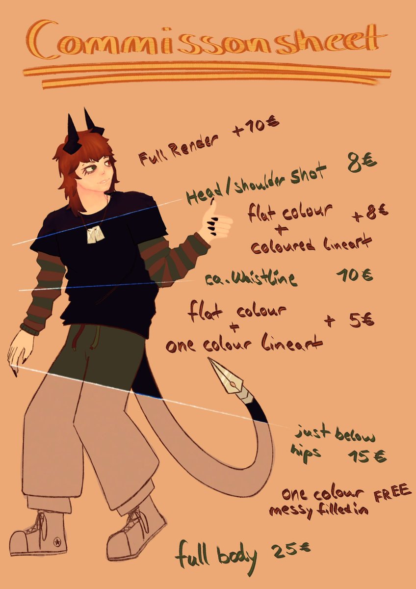 Cross_X_T's tweet photo. I’m not set on these prices yet, but what do we think? (Check pf for examples) 
#art #artist #commission #commissionsheet #commissionsopen #commissionopen #digitalart #drawing #digital #oc #ocart https://t.co/hDK8OPQfWR